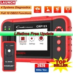2026 Launch X431 CRP123 Elite OBD2 Diagnostic Scanner Abs Srs Fault Code Reader New. Price: $105.00.