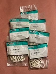 Lot Of 70 Panduit CHF2MIW-X Mini-com Inserts 1/3 Flat White (7 Packs) New. Price: $100.00.