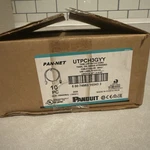 New Box Of 10 Panduit 3FT, Gray UTPCH3GYY Patch Cord Cable CAT5E Pan-net Open. Price: $32.00.
