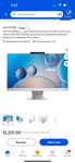 Asus 24" Touch Aio I5 1235U 8/512 A3402 Silver New In Box. Price: $650.00.