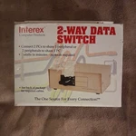 Interex 2-WAY Data Switch MDS-1A (computer Products) No Cords( Doesn't Usually) Used. Price: $8.79.