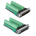 Jienk 2PCS DB25 Female Breakout Board Connector, RS232 D-sub Serial 25... New. Price: $21.28.