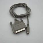 Apple Serial Cable Mini DIN-8 DB25 Printer Modem Vintage Macintosh. Price: $19.97.