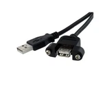 Startech It USBPNLAFAM1 1FT Panel Mount To Cable Black New. Price: $21.00.