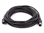 Monoprice Midi Cable 25 Black With Keyed 5-PIN Din Feet, New. Price: $19.99.