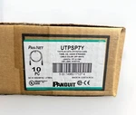 Box 10 Panduit UTPSP7Y Cat 6 24 Awg Copper Patch Cord, Ft, Off-white New. Price: $59.00.
