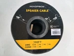 Monoprice 2817 New 100FT 12AWG CL2 Rated 2-CONDUCTOR Loud Speaker. Price: $44.99.