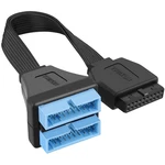Usb 3.0 Header Splitter Extension Cable,motherboard Internal Hub New. Price: $25.25.