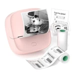 Gloryang JD-23 Sticker Printer, Mini Portable Thermal Inch, Pink New. Price: $39.90.