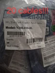 Tripp Lite N200-010-BL Ft. Cat 6 Blue Network Ethernet Cables New. Price: $54.99.
