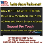 N13379-001 For Hp Envy 16-H1023DX 2560X1600 120HZ Ips 16IN 40PIN New Lcd Screen. Price: $174.28.