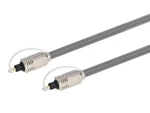 Monoprice Premium S/pdif (toslink) Digital Optical Audio Cable - 6FT, Heavy Duty New. Price: $11.15.