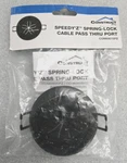 Construct Pro Speedy'z Spring-lock Cable Pass-through Port #CON6061SPZ Black New. Price: $10.88.