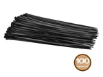 Monoprice Cable Tie 11IN 50 Lbs, 100 Pcs/pack, Black New. Price: $7.98.