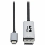 Tripp Lite U444006DP8SE 6FT Usb-c To Displayport 8K Cable Black New. Price: $39.40.