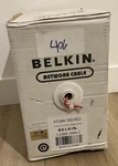 Belkin CAT5E Solid Bulk Cable 4PR, 24AWG, 1000' A7L504-1000-RED New. Price: $229.07.