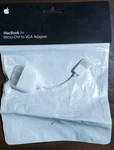 Apple Original Macbook Air (2008) Micro-dvi To Vga Adapter MB203G/A New. Price: $7.00.