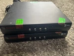 Lot Of Avocent Cybex Switchview SC4UAD Secure 4-PORT Kvm 520-456-510 Open. Price: $60.00.