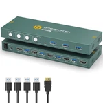 USB3.0 Kvm Switch Hdmi 4K 60HZ For Computers Share 1 Monitor, ... New. Price: $78.27.