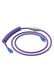Mechanical Glorious-coiled Usb-c Artisan Braided Keyboard Cable . Nebula New. Price: $24.99.