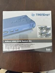 Brand New Trendnet (TK-407K) 4-PORTS External Kvm Switch Usb. Price: $24.99.
