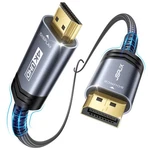 Jsaux 4K Displayport To Hdmi Cable Adapter 10FT, Dp Male Grey New. Price: $19.48.