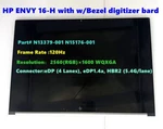 N13379-001 Hp Envy 16-H1023DX Lcd Display Led Touch Screen Assembly Bezel New. Price: $165.09.