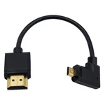 Duttek 4K Micro Hdmi To Cable (6 Inch/ 15CM), Left Angled In, Black New. Price: $21.59.
