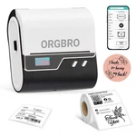 Orgbro Z3 Label Maker Machine With Tape, 2-3 Inch Bluetooth Thermal Printe. Price: $42.70.