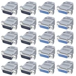 Willwewon DB15 Solder Connector, Row Pin RS232 D-sub Male+female New. Price: $27.26.
