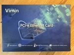 Vimin X540-T2 10G Dual Port Pcie Ethernet Network Card New. Price: $69.00.