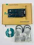 Moxa C104H 4-PORT RS-232 Isa Serial Board With DB25M Cable New. Price: $198.00.