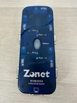 Zonet 4-PORT Switch Model KVM3004-01 No Cords Included PS/2 Used. Price: $14.98.