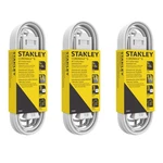 Stanley Cord Max 3-OUTLET Polarized 2-PRONG Indoor Extension New. Price: $24.99.