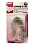 Vtg 1996 Belkin F2V024-06 6FT Apple Printer Cable 8-PIN Mini Din M/m Nos Sealed. Price: $35.00.