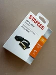 New Staples 6" To Female Hdmi Adapter 1080/P/3D Video Black. Price: $7.23.