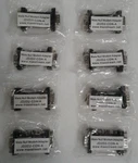 Lot Of 8 Digi Maxstream JD2D2-CDN-A Male Null Modem Adapter New Factory Seal. Price: $40.00.