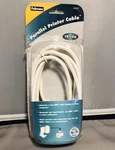 Fellowes 10' Bi-directional Printer Cable P/n 99567 New. Price: $10.95.