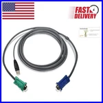 High-quality 10FT Usb Kvm Cable Braided Design For Optimal Signal Integrity New. Price: $49.99.