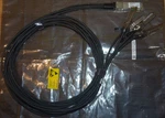 Arista Oem CAB-Q-S-3M 1M Qsfp+ To 4SFP+ Dac CBL-00168-01 Breakout Cable Used. Price: $25.00.