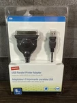 Staples Usb Parallel Printer Adapter Ft/pi 1.5M New & Sealed. Price: $9.75.