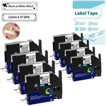 8-PACK 12 Mm 0.47 Laminated White Tapes For Brother P-touch TZE-231 R... New. Price: $40.39.
