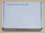 Pcie PCI-EXPRESS16X Extension Adapter Riser CABLE,GEN.3,300MM B.type New. Price: $24.00.