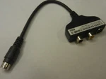 Dell Inspiron Latitude Laptop Adapter S-video Composite Cable 044CTV Used. Price: $7.55.