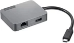 Open Box Lenovo Usb-c Travel Hub GEN2 4K Hdmi Vga Ethernet Usb-a 4X91A30366. Price: $44.99.