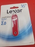 Lexar By Micron 16GB Twistturn Jump Drive Usb 2.0 Brand New Pink. Price: $15.00.