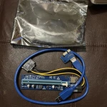 Febsmart Pci-e Riser Pcie Ver 006C Pin 16X To 1X Powered Adapter Card New. Price: $11.30.