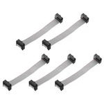 Meccanixity Pcs Idc Flat Ribbon Cable, 2.54MM Pitch 12MM Width 10CM New. Price: $11.79.