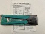 Panduit CT-1550 Contour Crimp Controlled Cycle Tool Awg 22-10 Used Clean!. Price: $250.00.