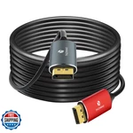 Thzzhnno 4K Displayport Optic Fiber Cable 100FT Dp 1.4 8K30HZ New. Price: $183.73.